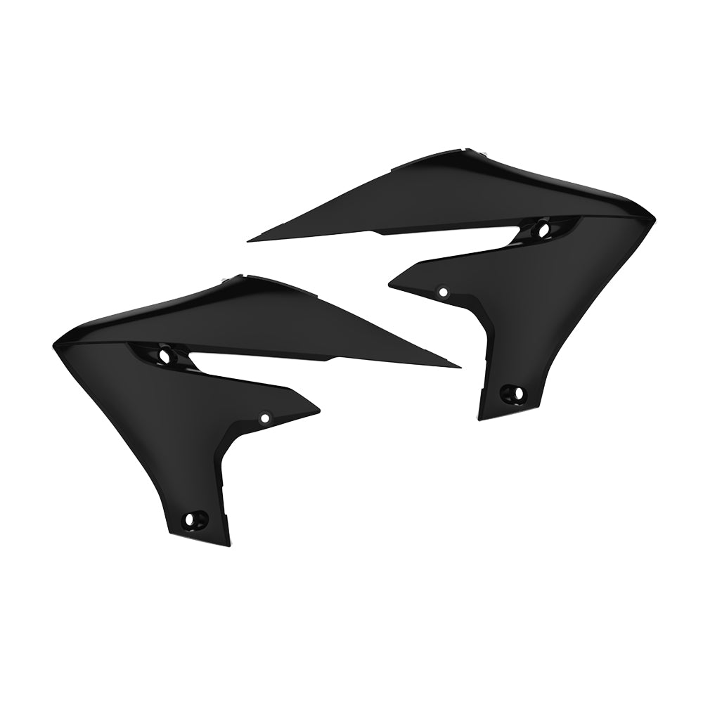 Polisport Rad Radiator Scoops Tank Panels For Yamaha YZ 450F Black 2018